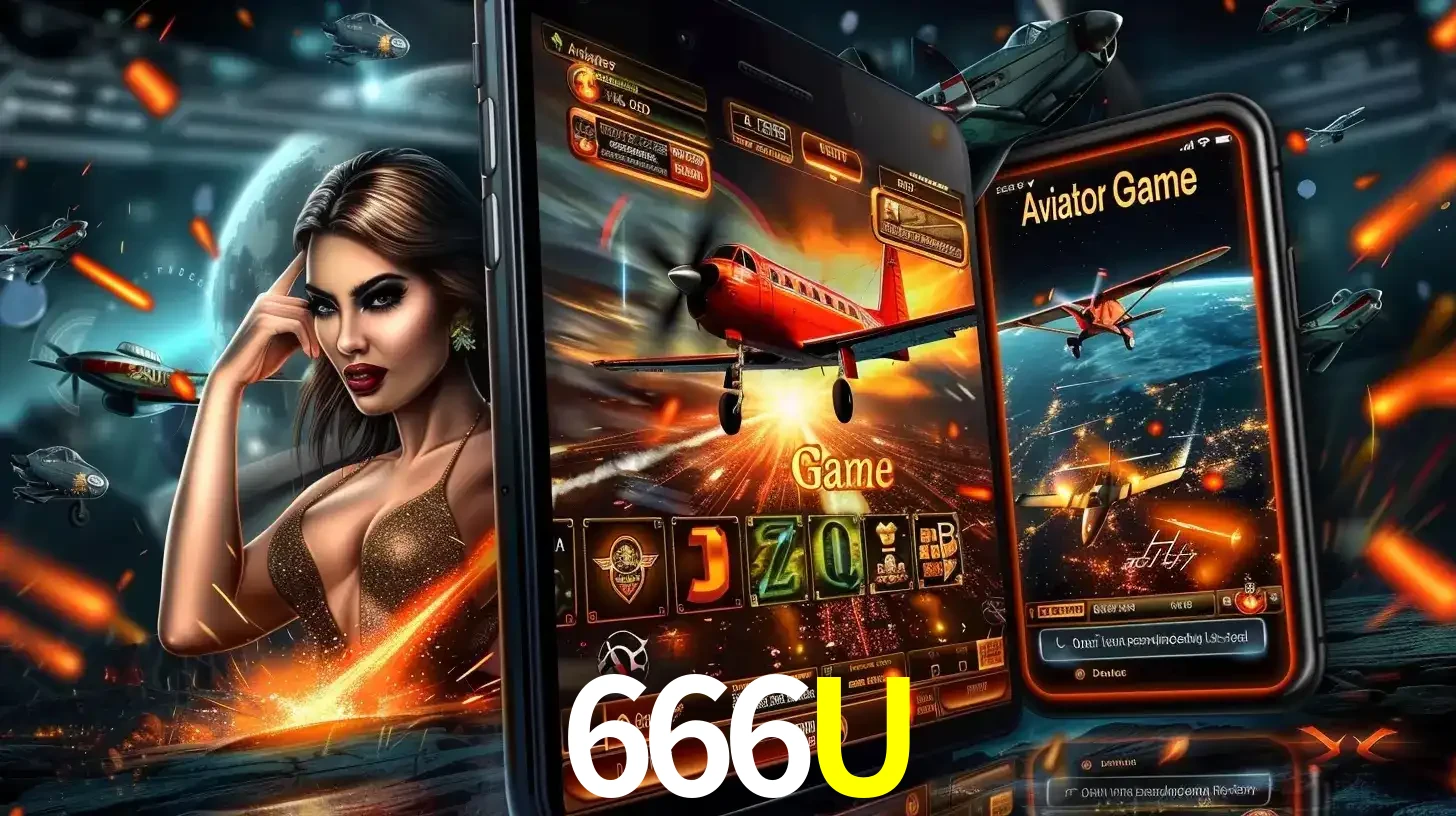 Mulher estilosa cercada por telas que exibem a jogabilidade do Aviator, capturando a intensidade e a estratégia deste popular crash game oferecido pelo 666U.